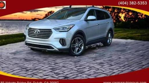 HYUNDAI SANTA FE 2018 KM8SR4HF1JU263523 image